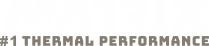 Imaginea este un logo cu cuvântul „MATRIX” în majuscule mari, cu un slogan mai mic dedesubt care scrie „#1 PERFORMANȚĂ TERMICA”. Textul este decorat cu un design metalic și inspirat de tehnologie.