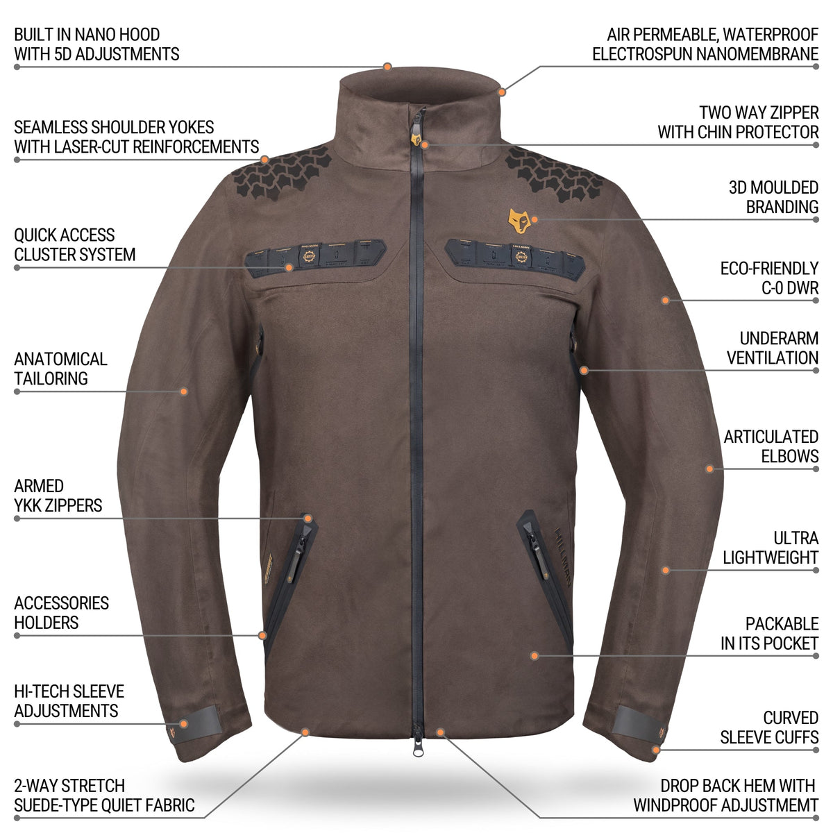Hunting rain jacket mens hunting clothing womens hunting jacket